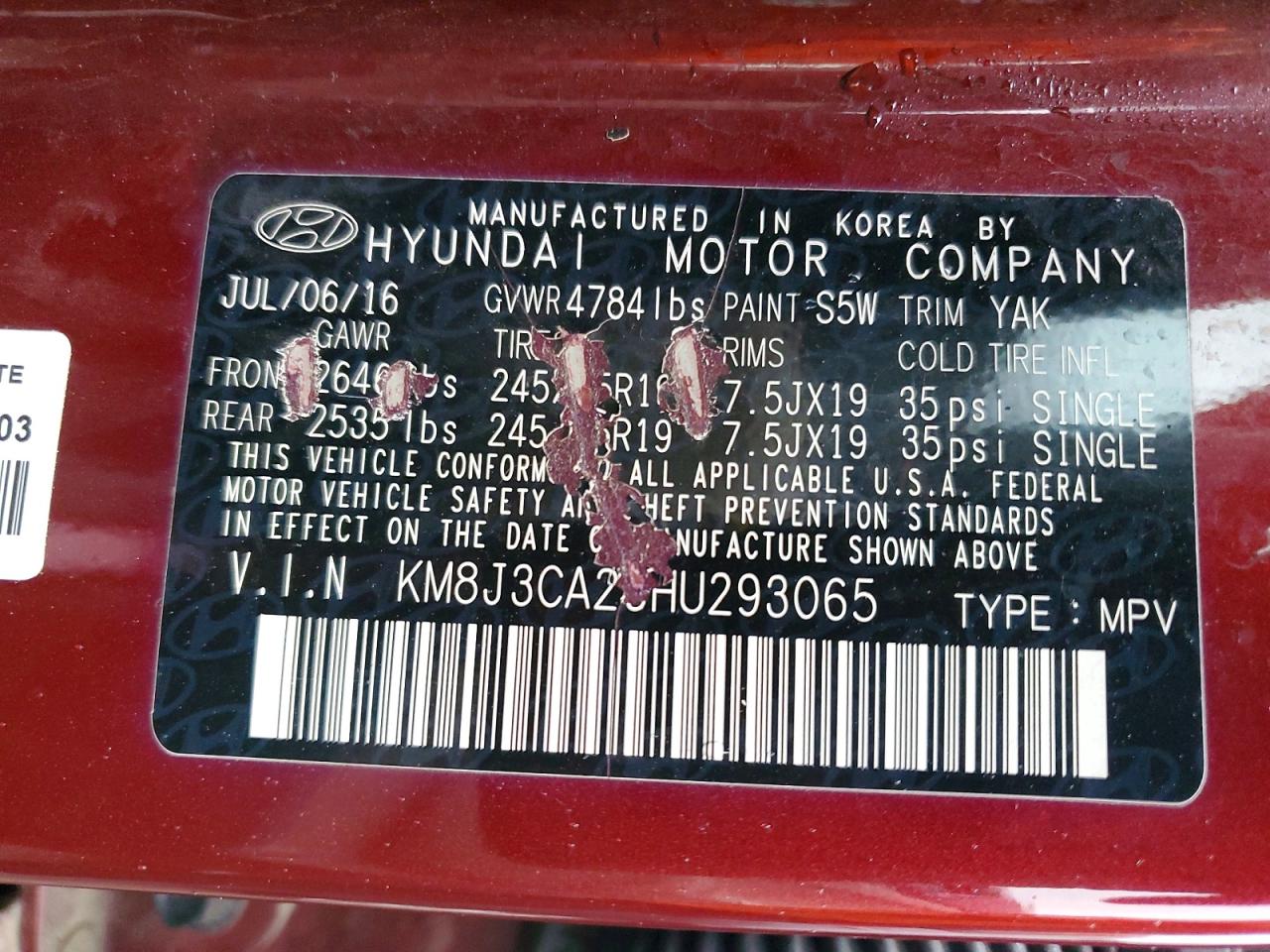 Hyundai TUCSON Limited