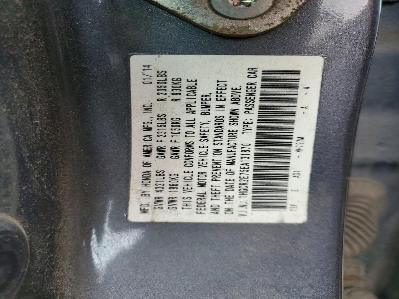 Honda Accord Ex