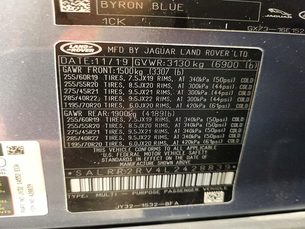 Land Rover Discovery Hse