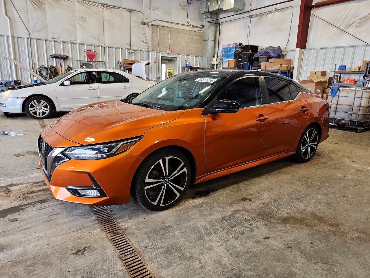Salvage Nissan Sentra Image