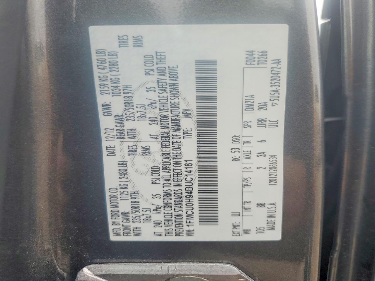 Ford Escape Sel