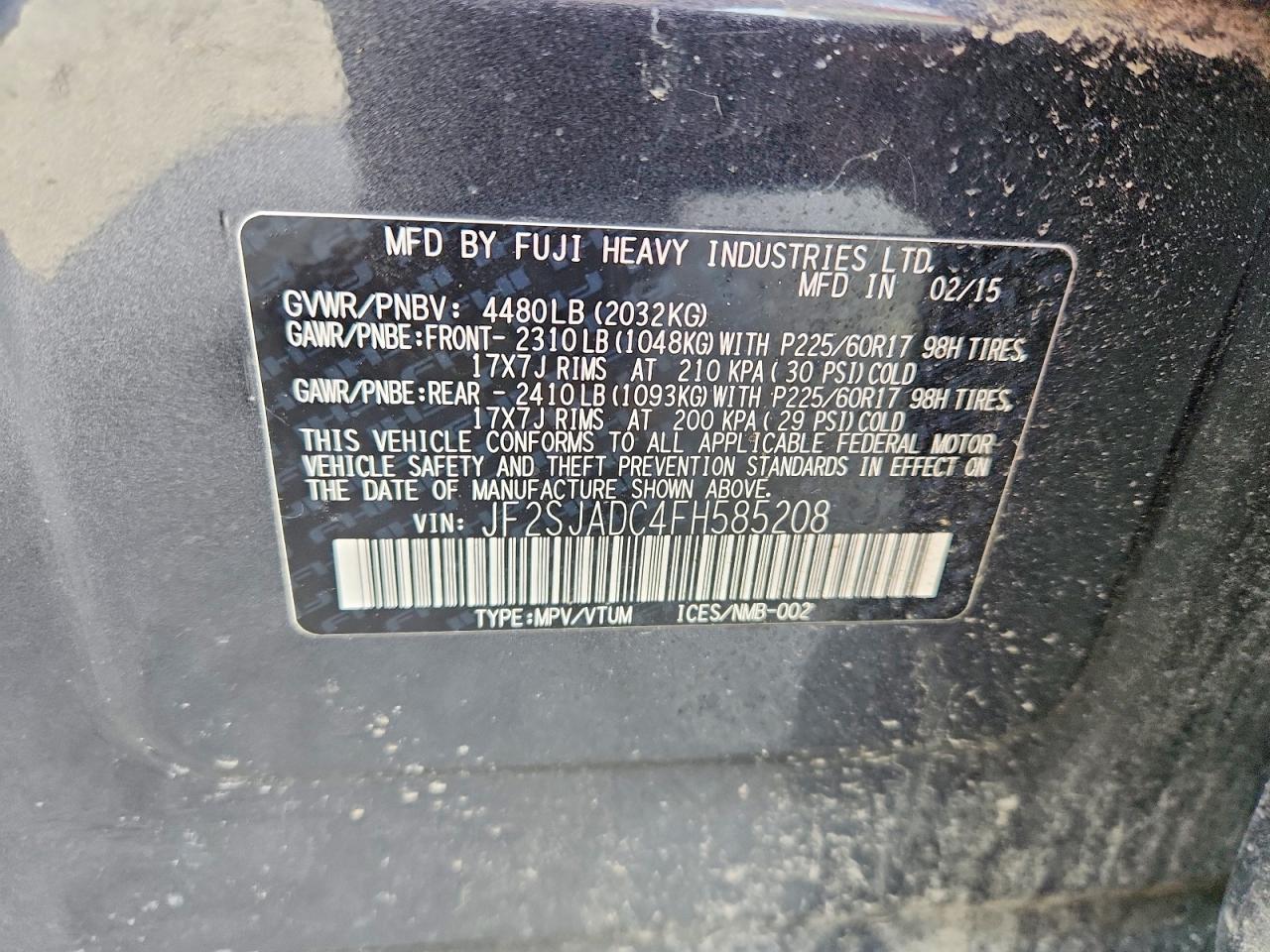 Subaru Forester 2.5i Premium