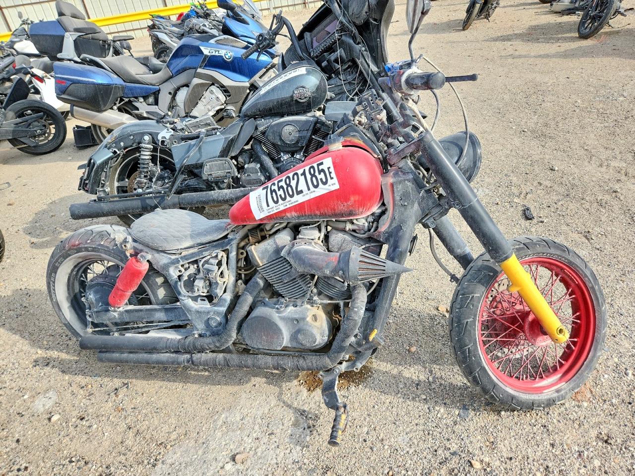 Salvage Honda Vt Cycle Image