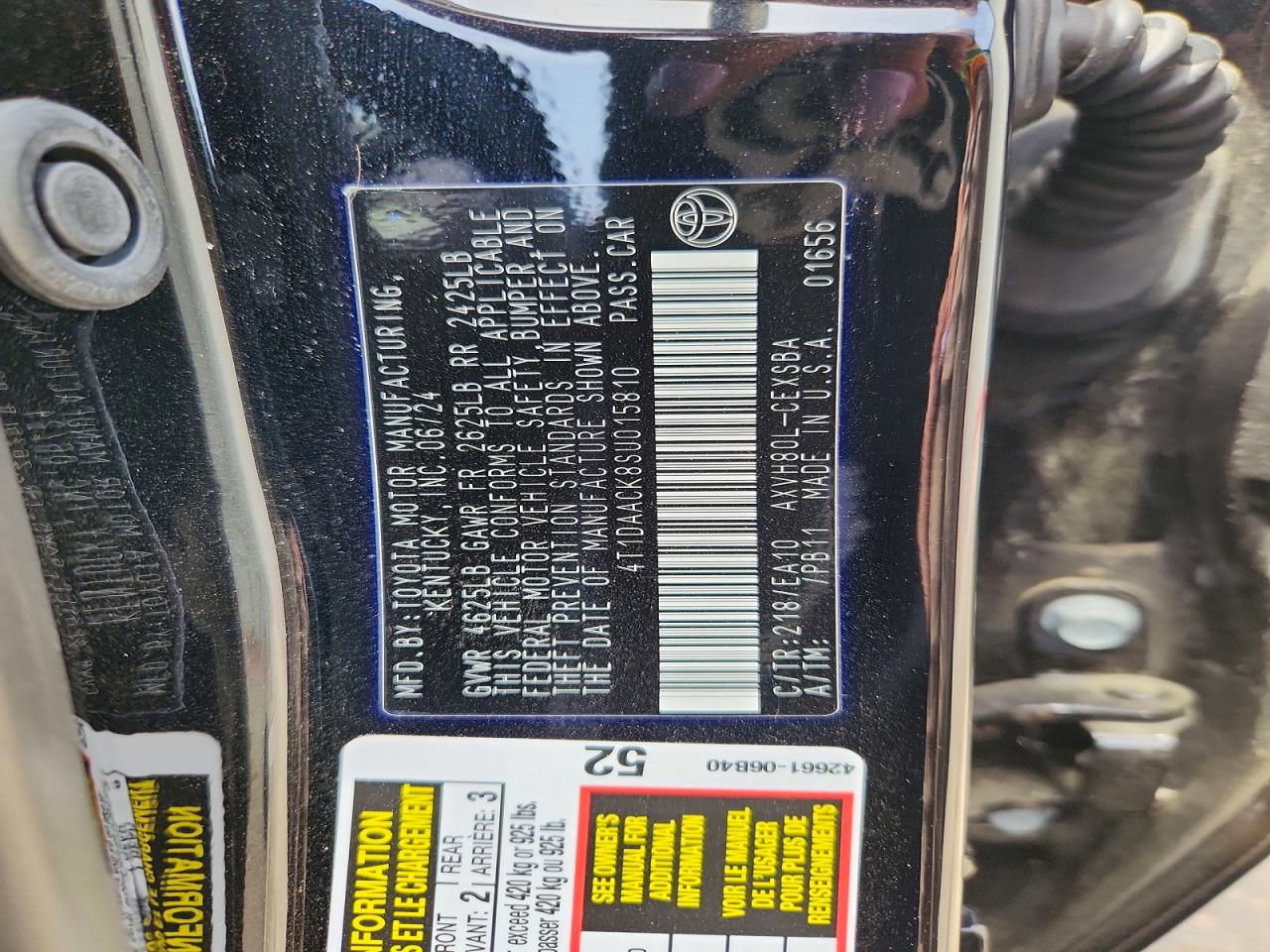 Toyota Camry Se