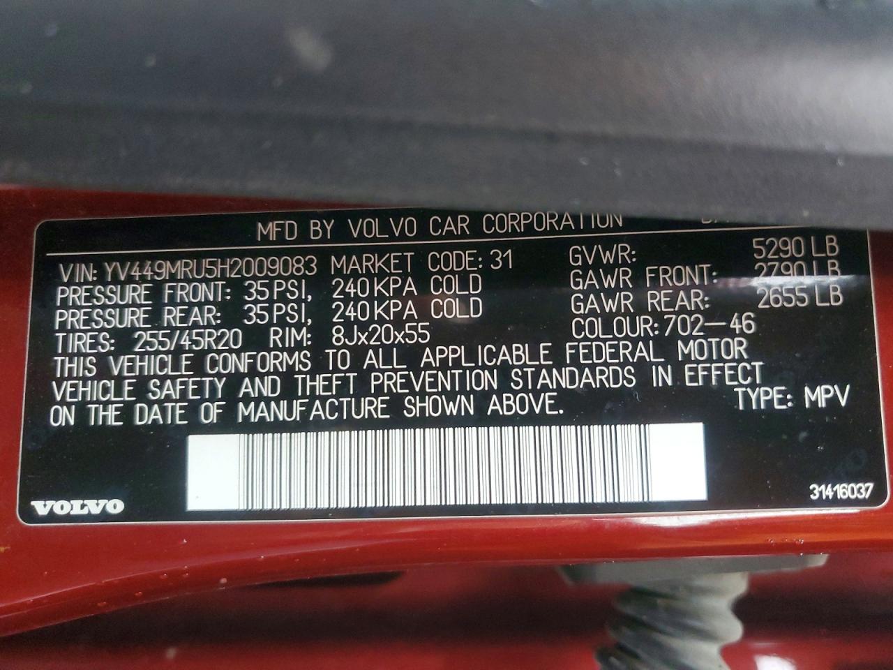 Volvo XC60 T6 Inscription