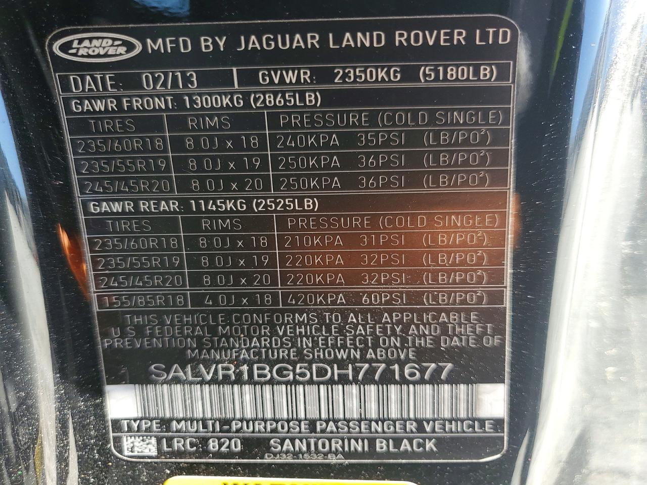 Land Rover Range Rover Pure Premium