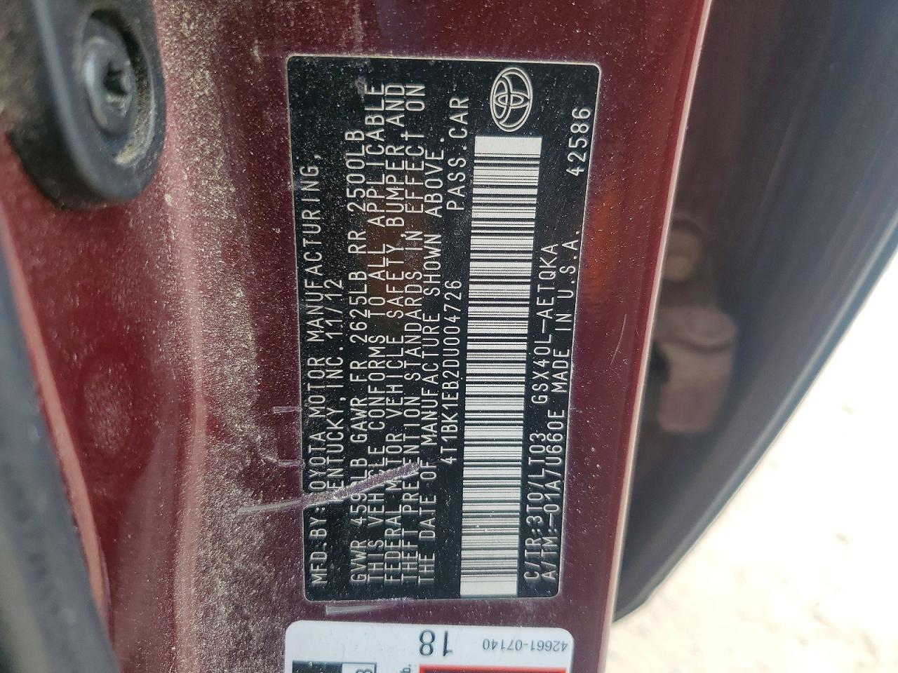Toyota Avalon Xle Touring