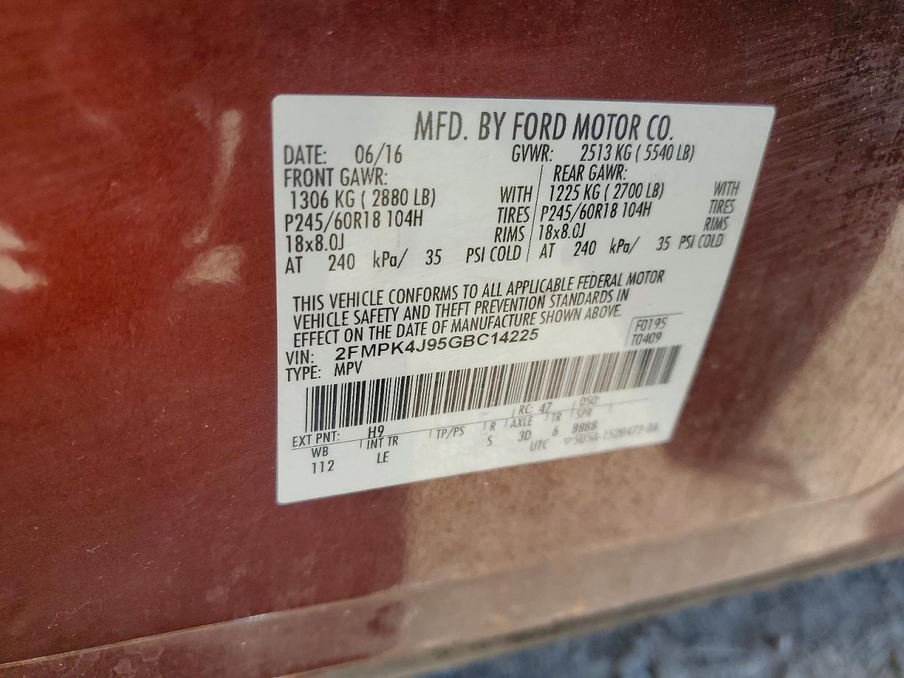Ford Edge Sel