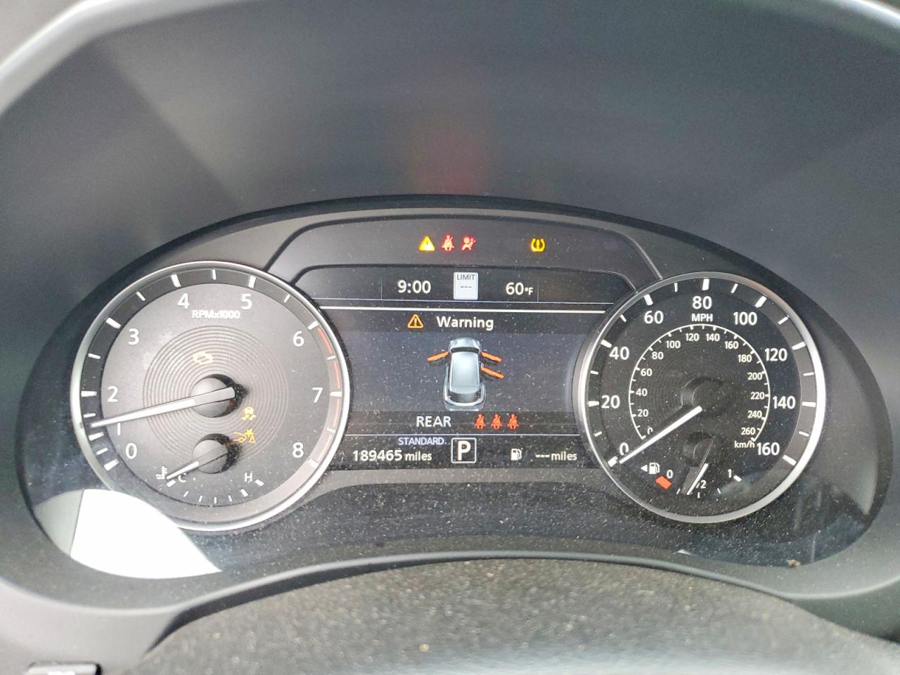 INFINITI Qx Sensory