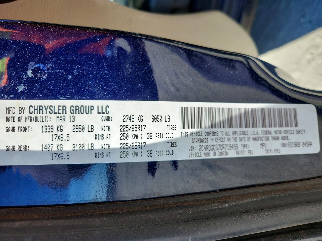 Dodge Caravan Sxt