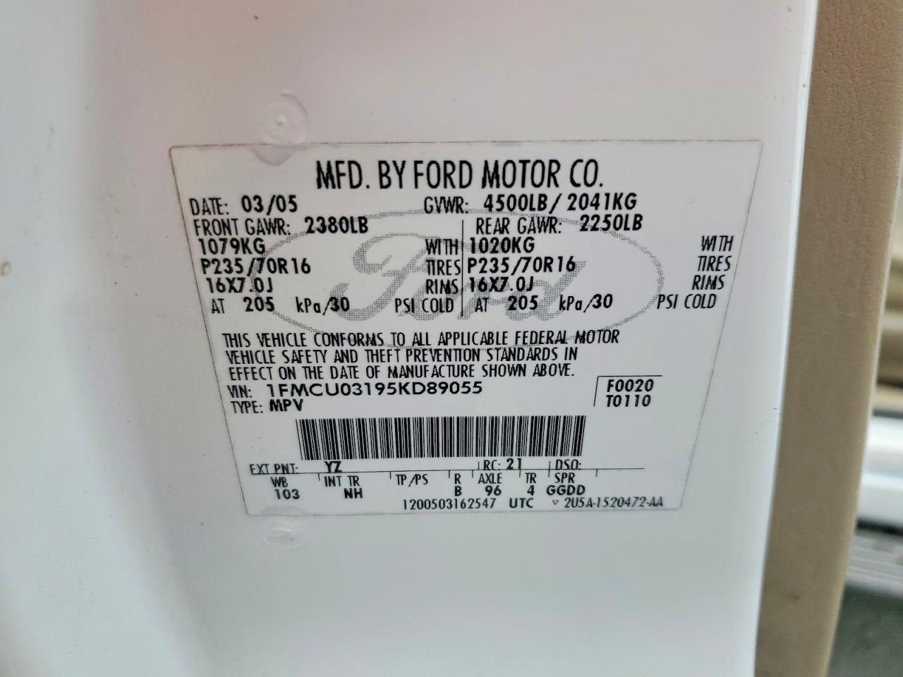 Ford Escape Xlt