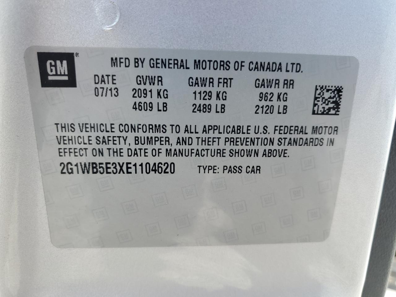 Chevrolet Impala Lt