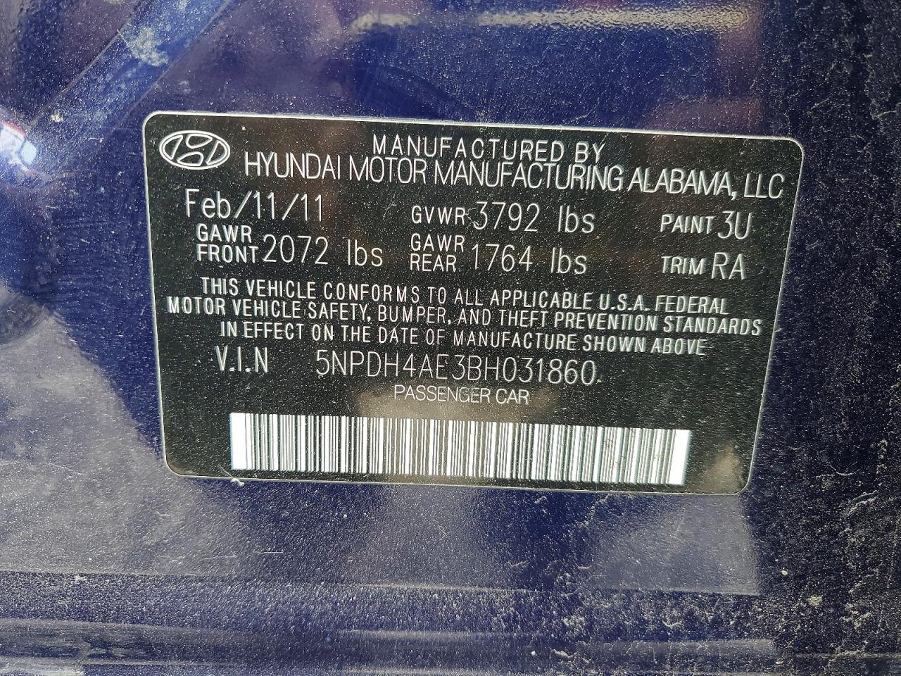Hyundai ELANTRA Gls