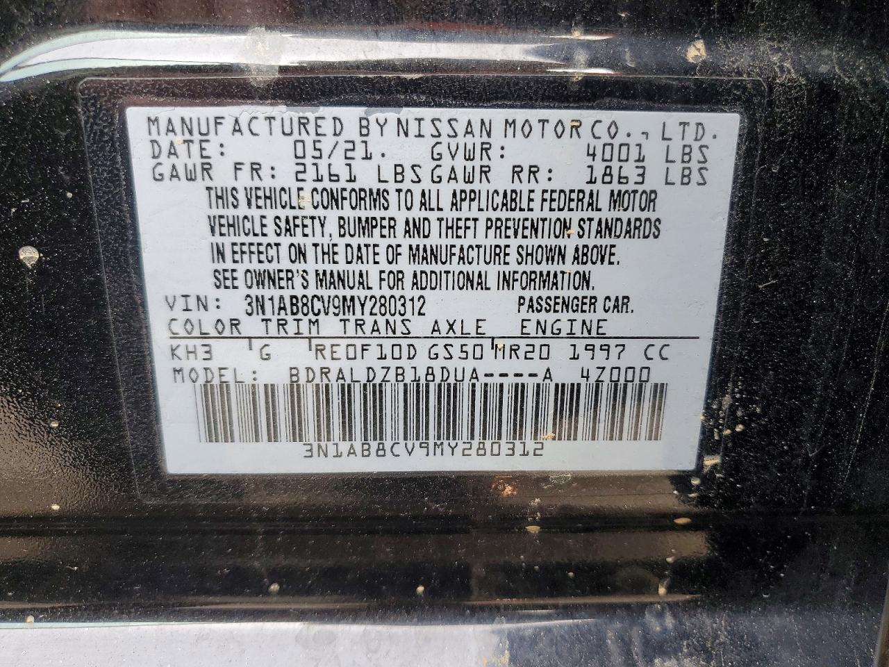 Nissan Sentra Sv