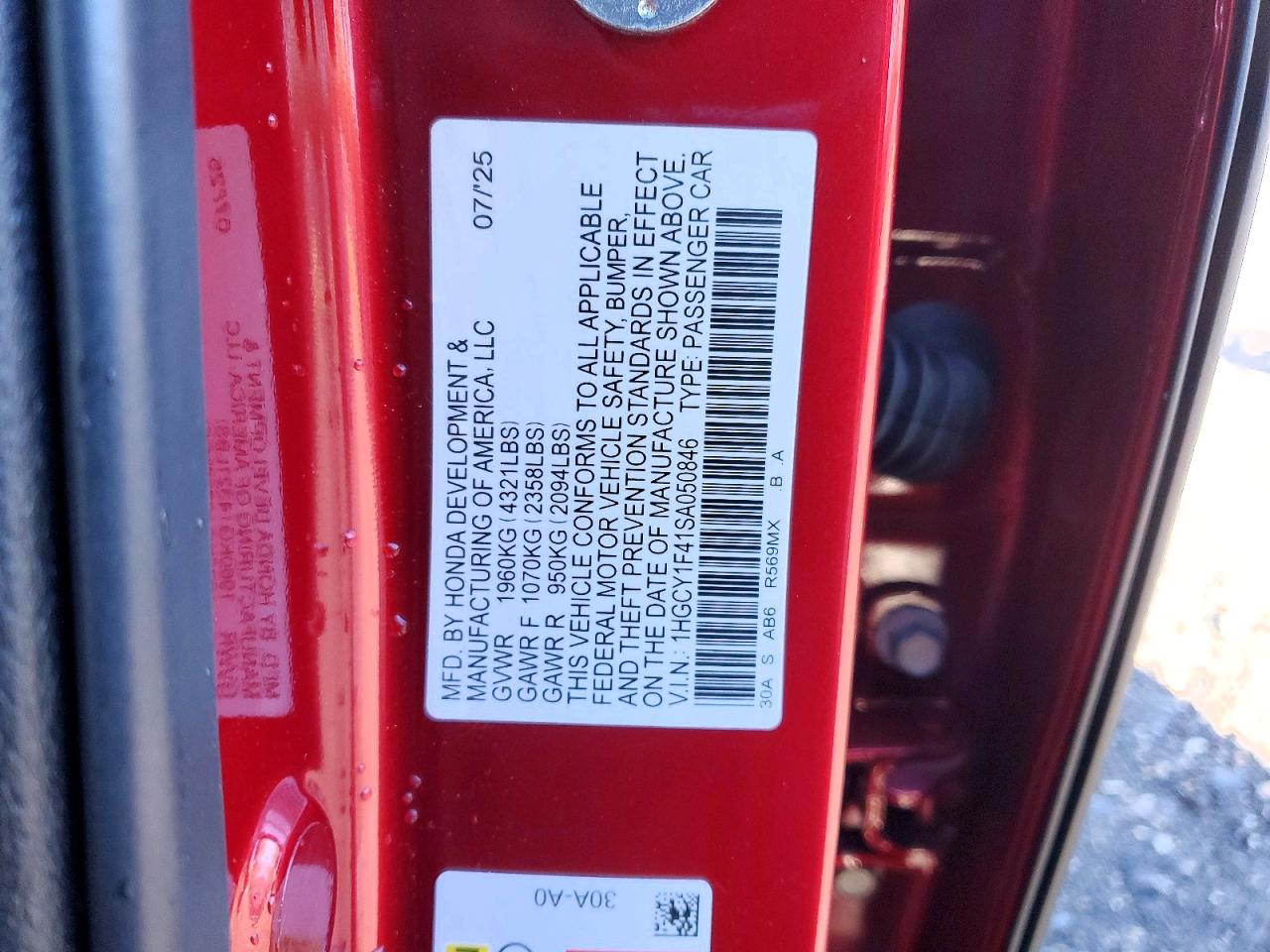 Honda Accord Se