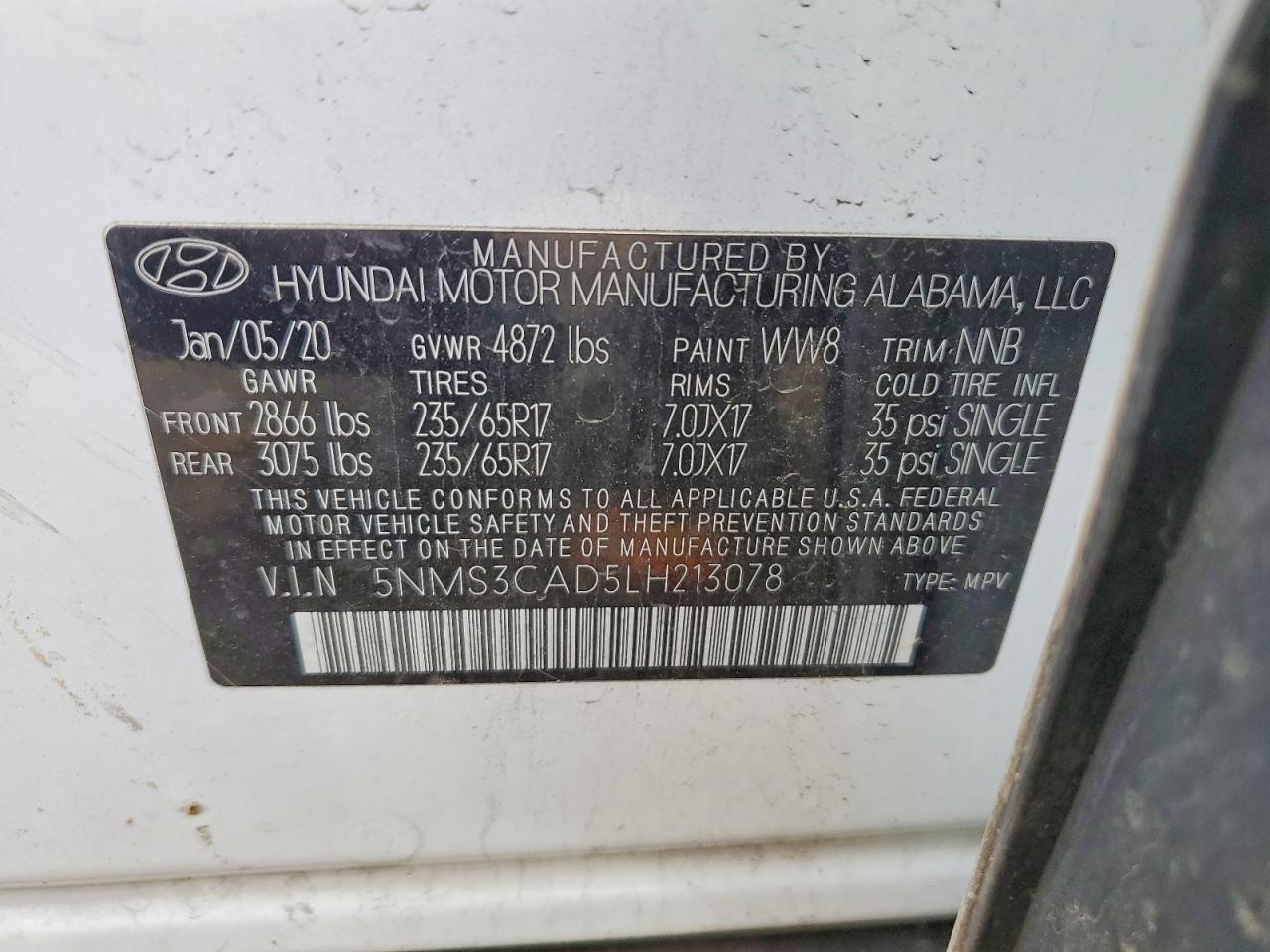 Hyundai SANTA FE Sel