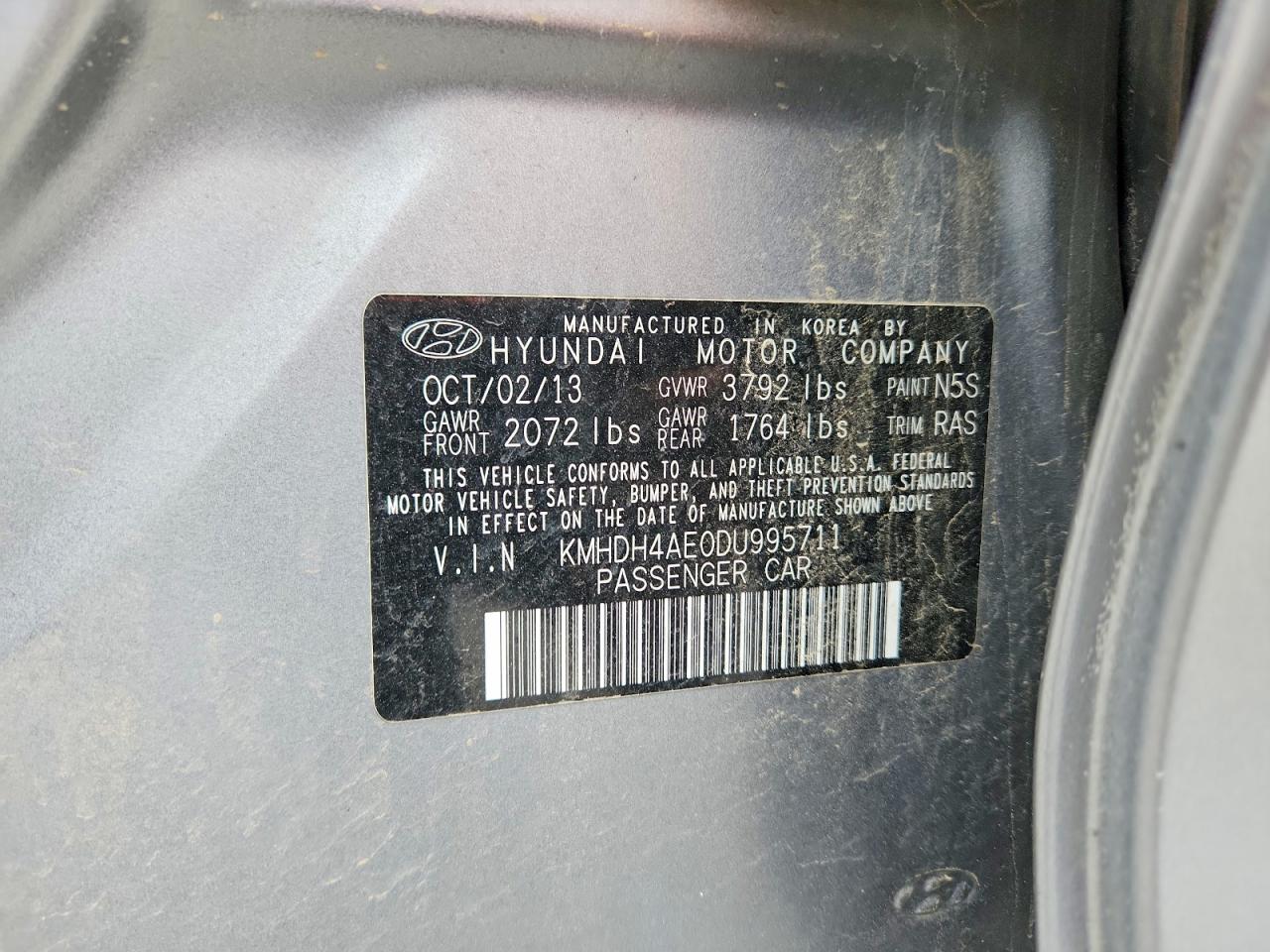 Hyundai ELANTRA Gls