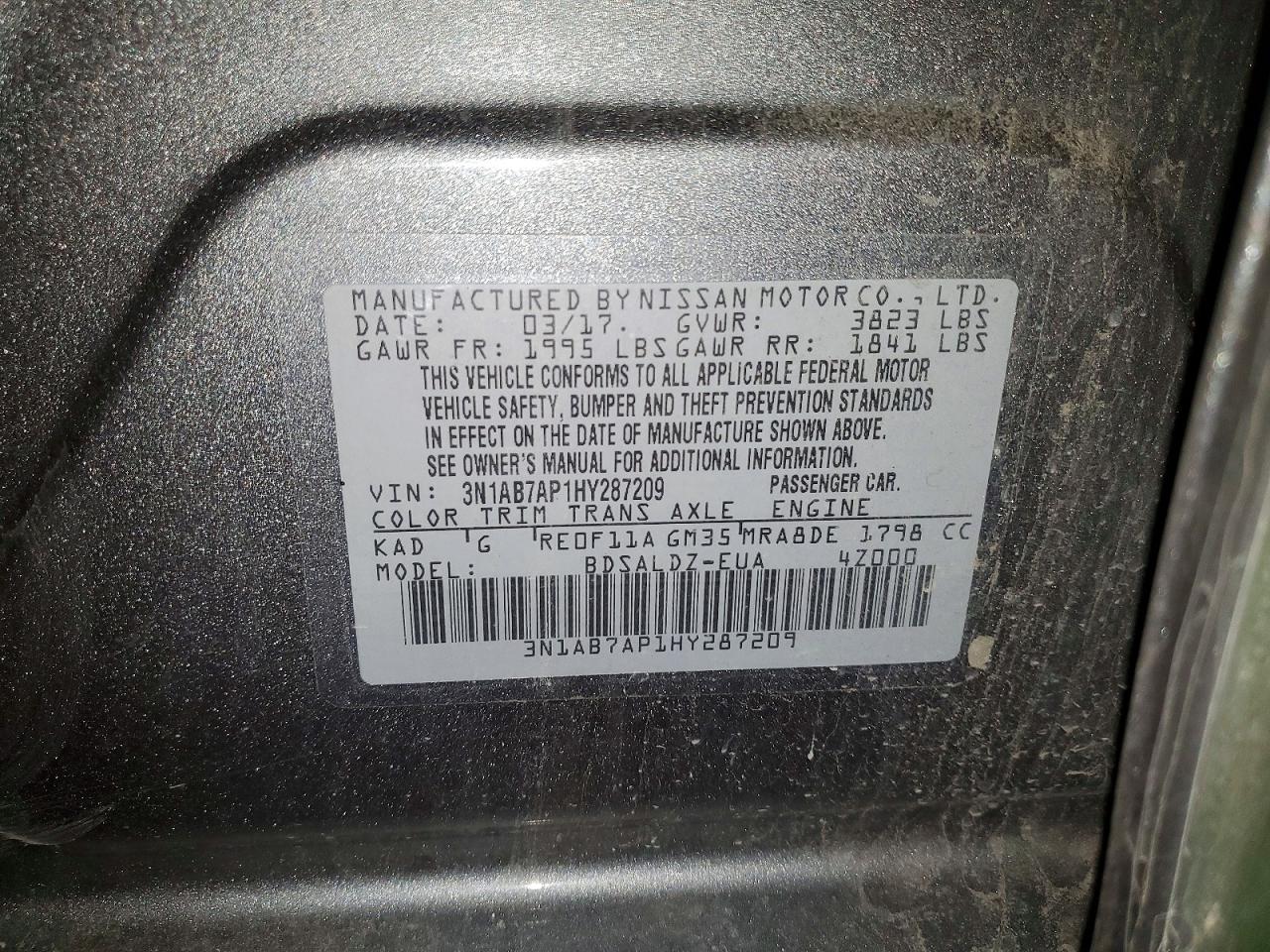Nissan Sentra Sv