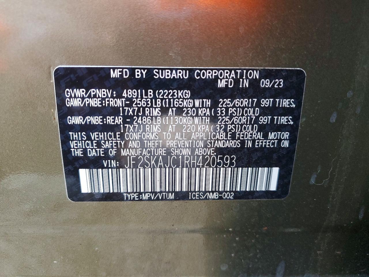 Subaru Forester Wilderness