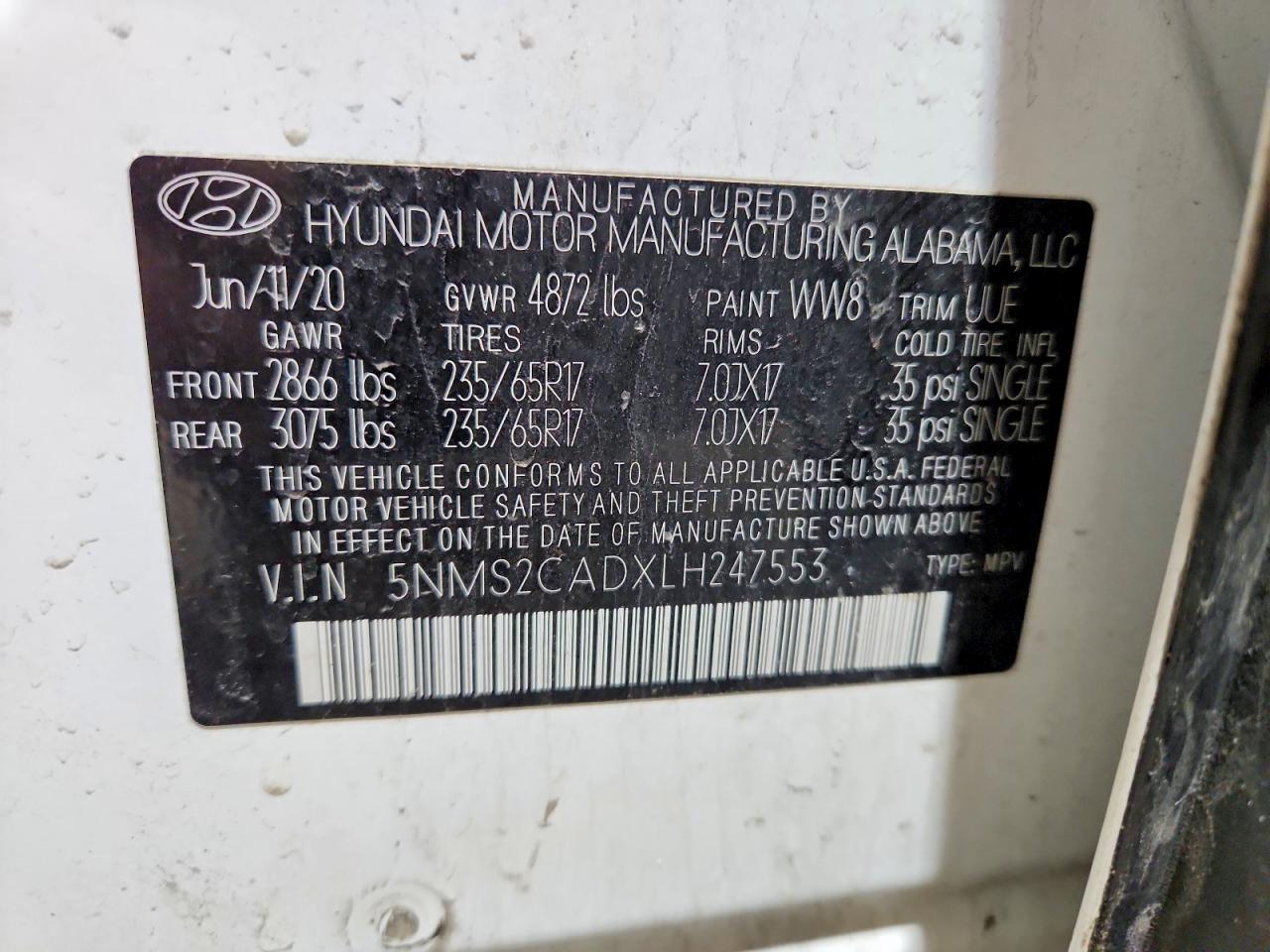 Hyundai SANTA FE Se