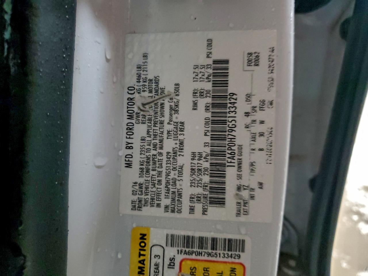 Ford Fusion Se