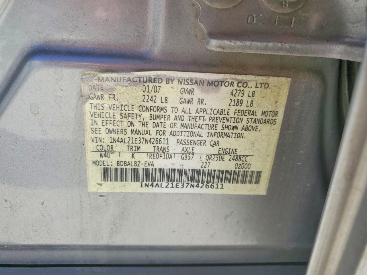 Nissan Altima 2.5