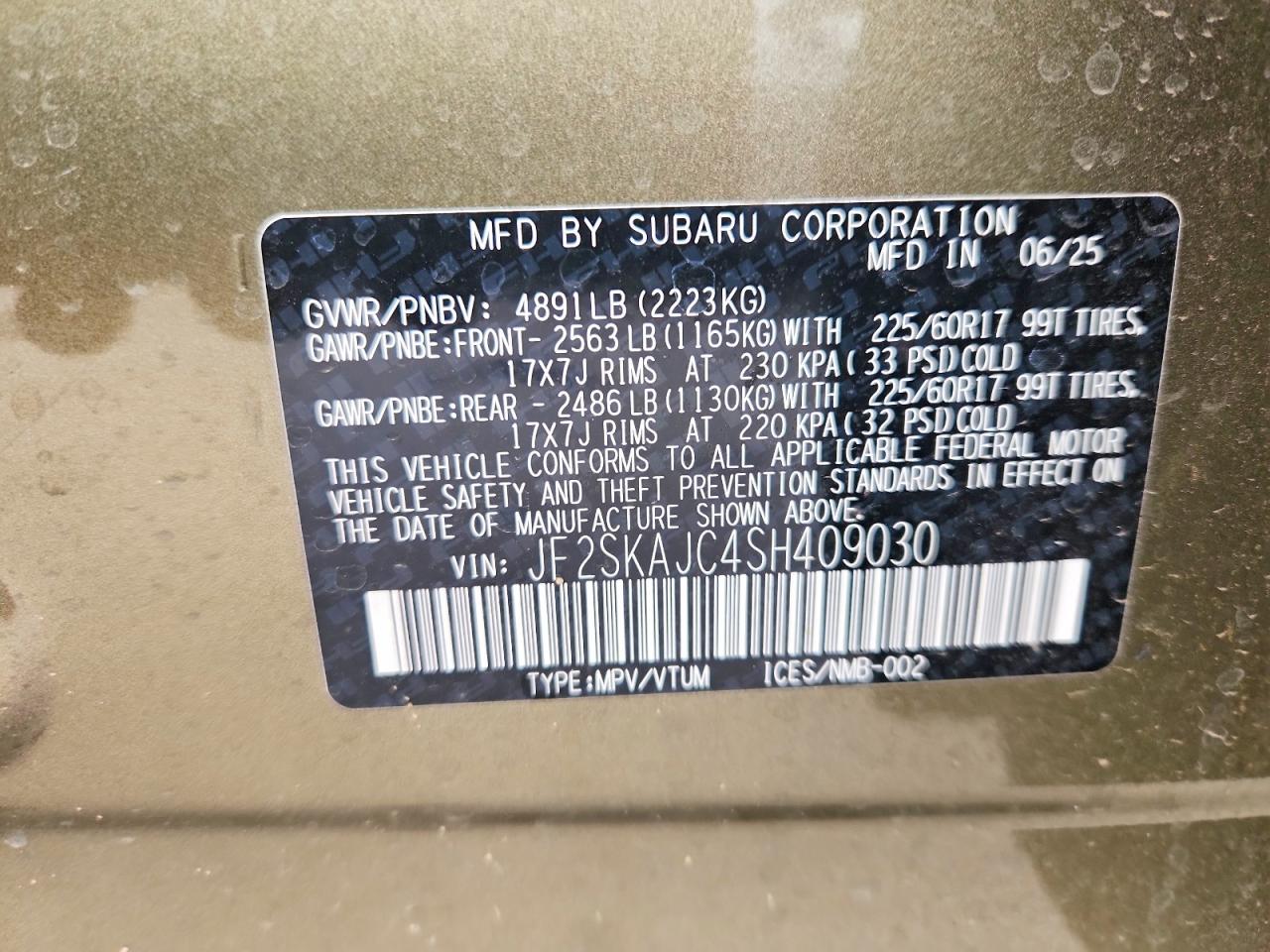 Subaru Forester Wilderness