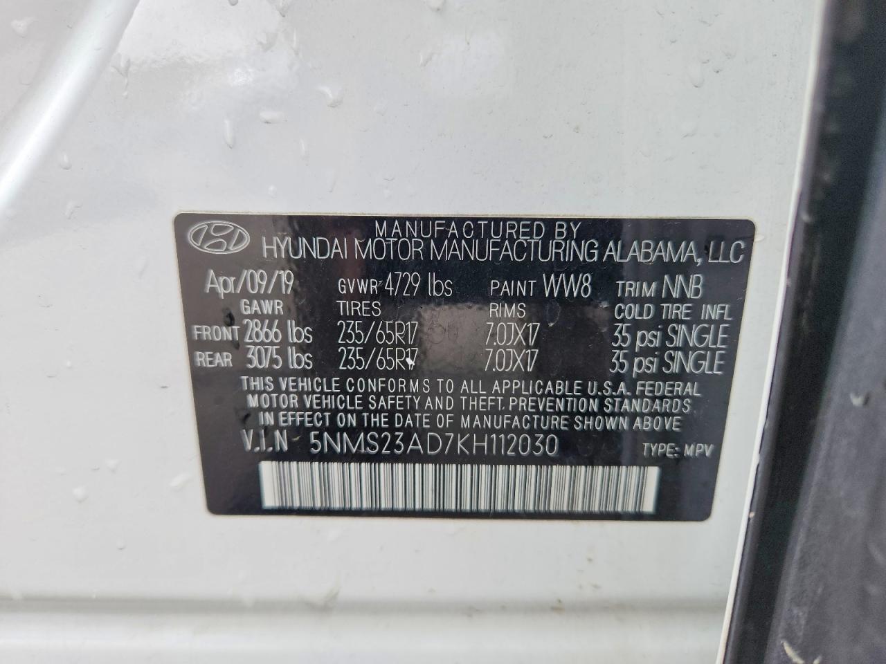 Hyundai SANTA FE Se