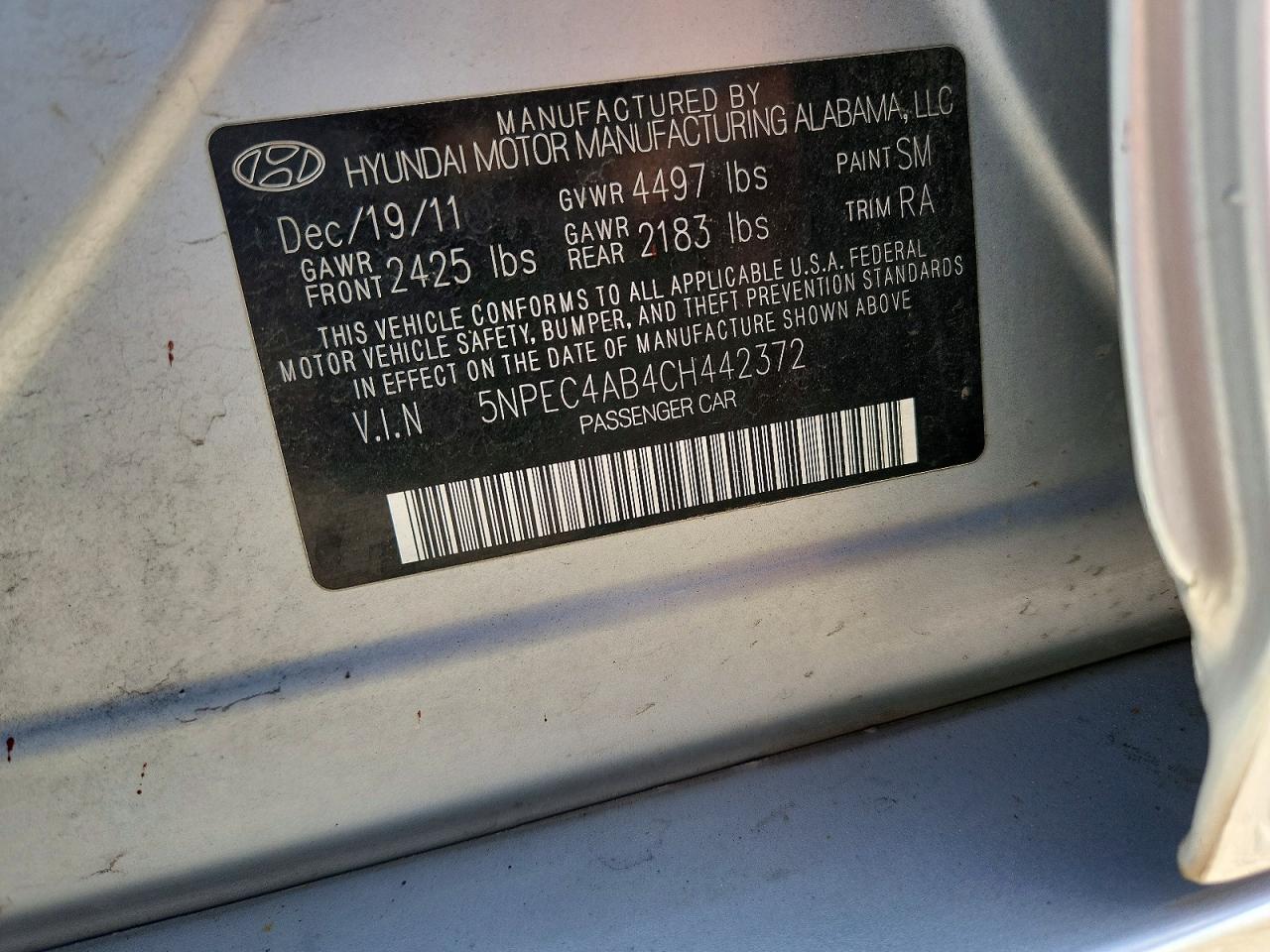 Hyundai SONATA Se 2.0t