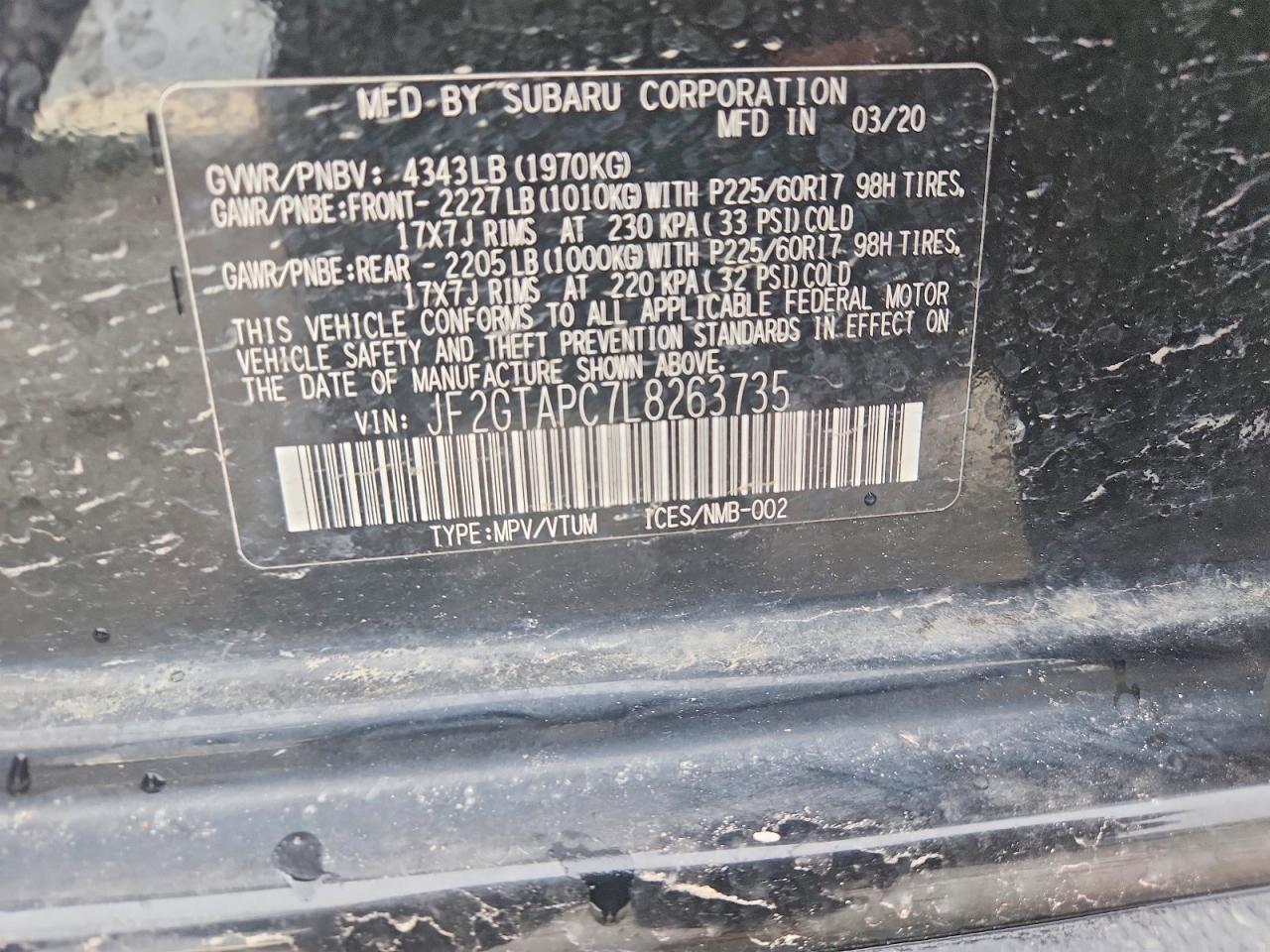 Subaru Crosstrek Premium