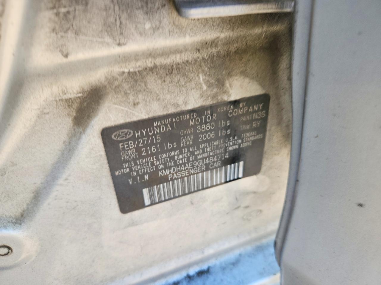 Hyundai ELANTRA Value Edition