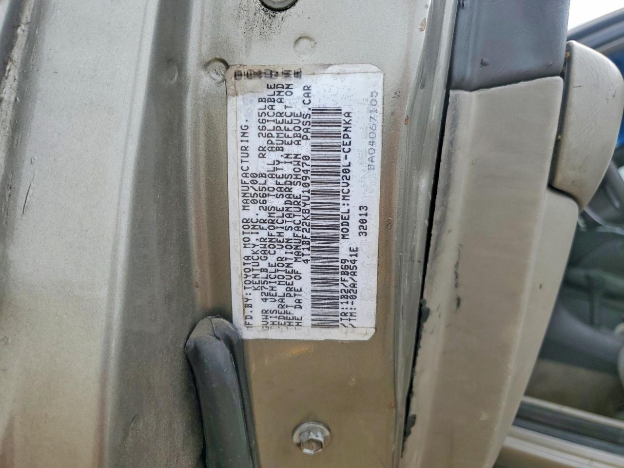 Toyota Camry Le V6
