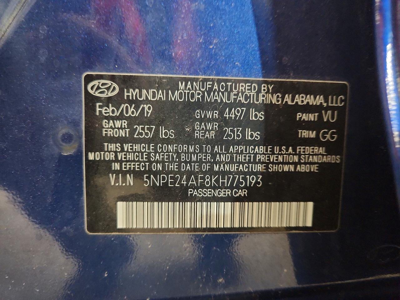 Hyundai SONATA Se