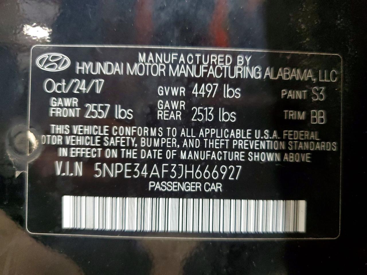 Hyundai SONATA Sel