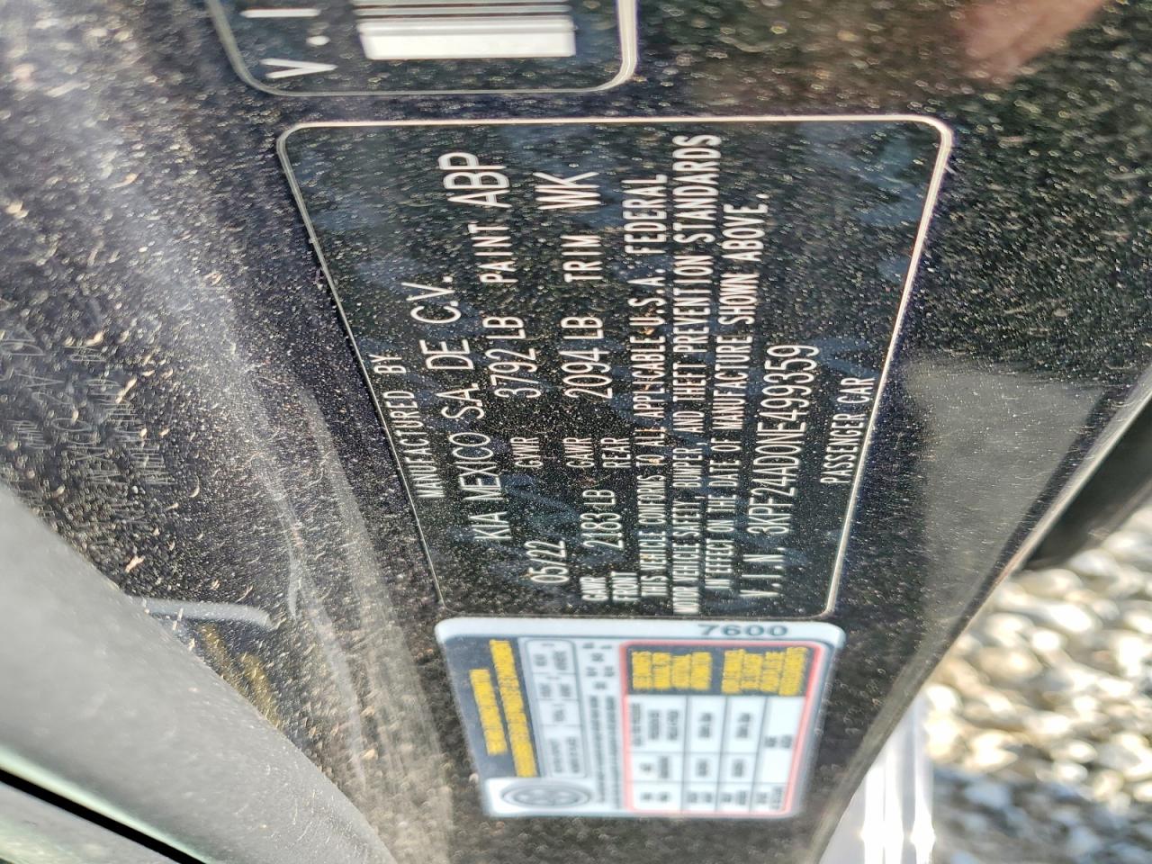 Kia Forte Fe