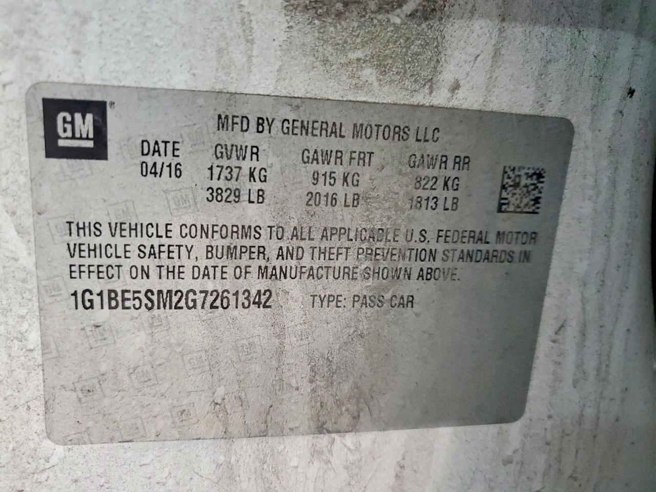 Chevrolet Cruze Lt