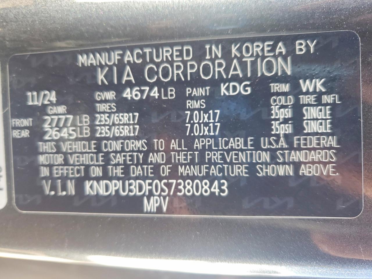 Kia Sportage Lx