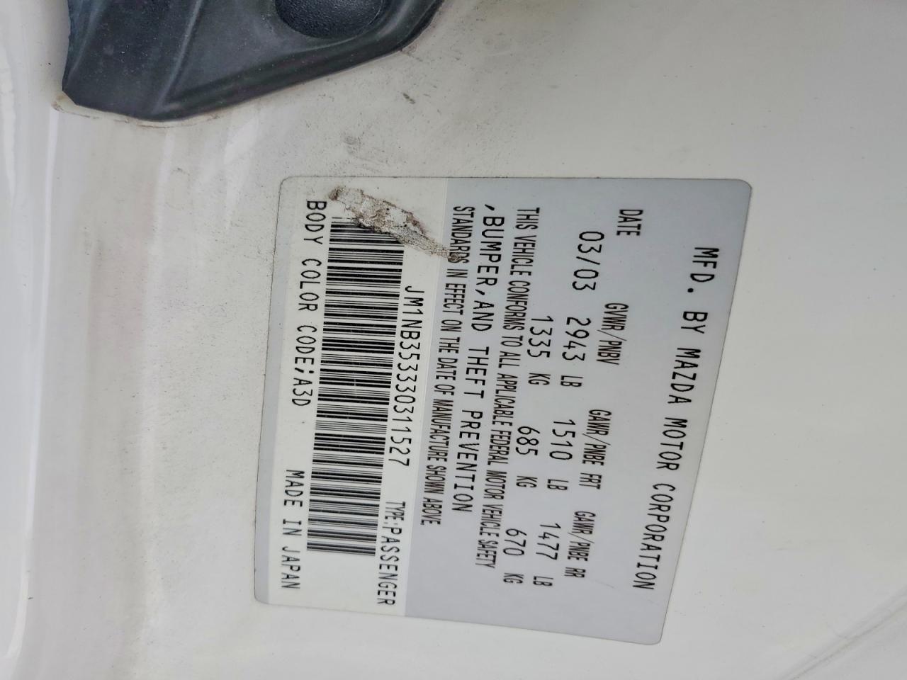 Mazda Mx5 Base