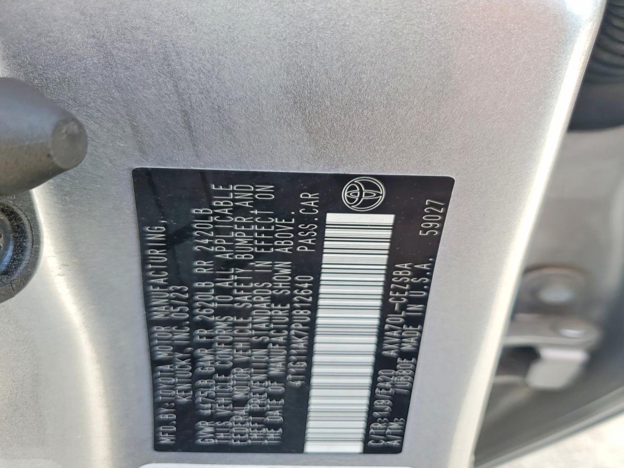 Toyota Camry Se