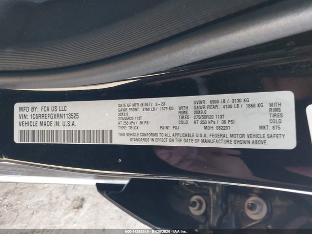 Ram 1500 Big Horn  4x2 5'7 Box