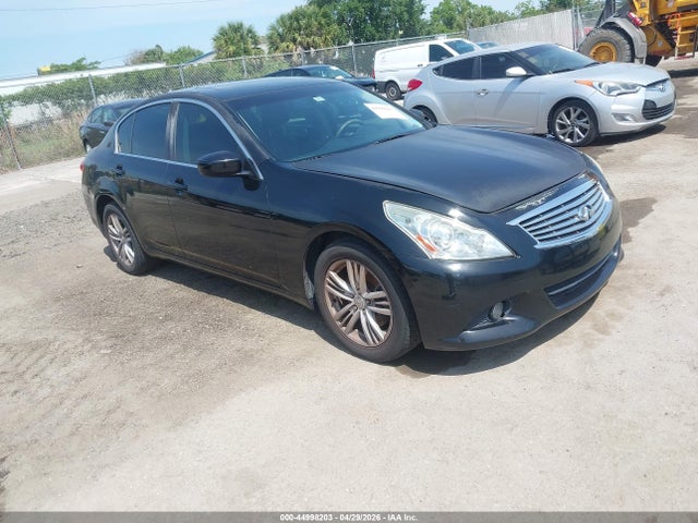 Salvage INFINITI G37x Image