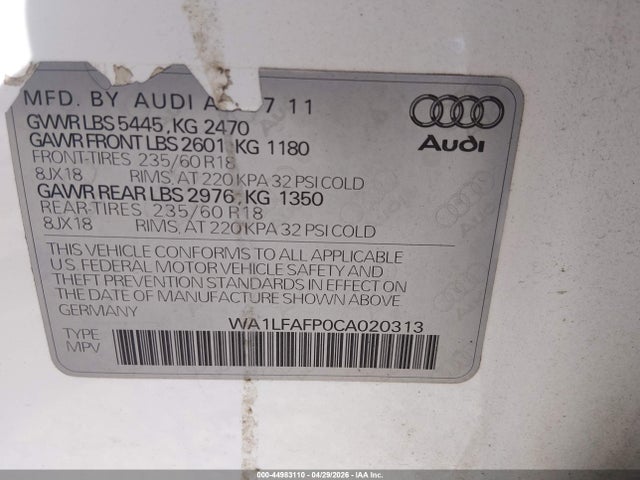 Audi Q5 2.0t Premium