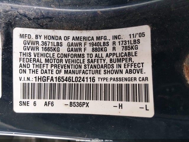 Honda Civic Lx