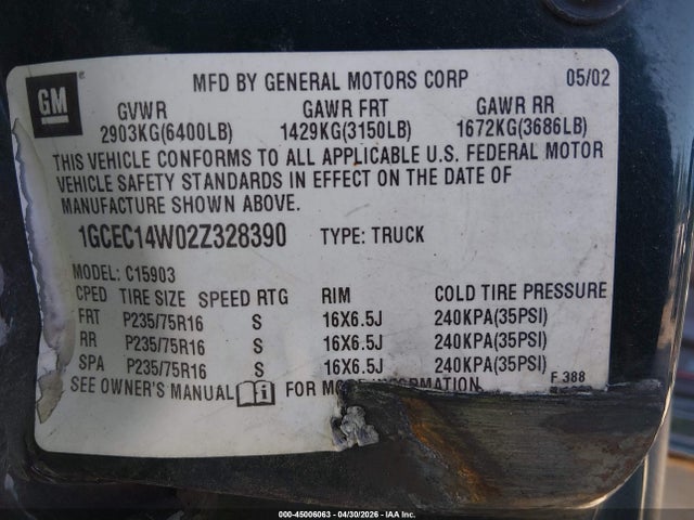 Chevrolet Silverado 1500
