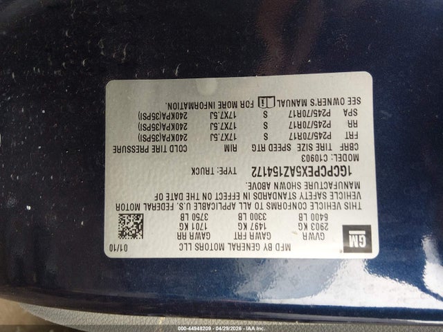 Chevrolet Silverado 1500 Work Truck
