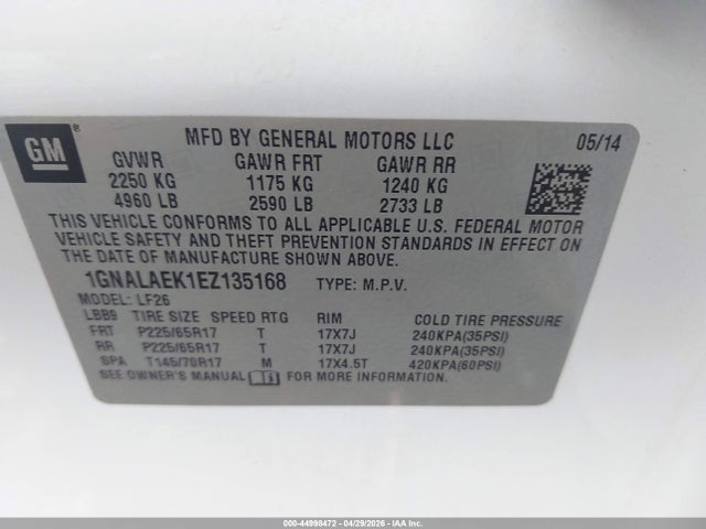 Chevrolet Equinox Ls