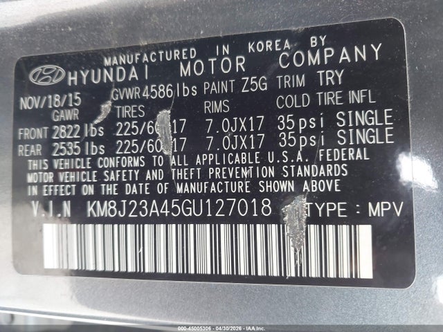 Hyundai TUCSON Se