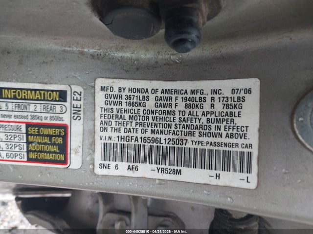 Honda Civic Lx