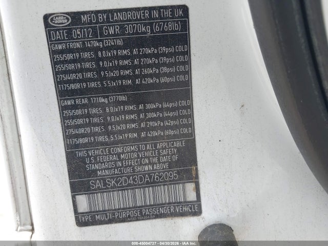 Land Rover Range Rover Sport Hse