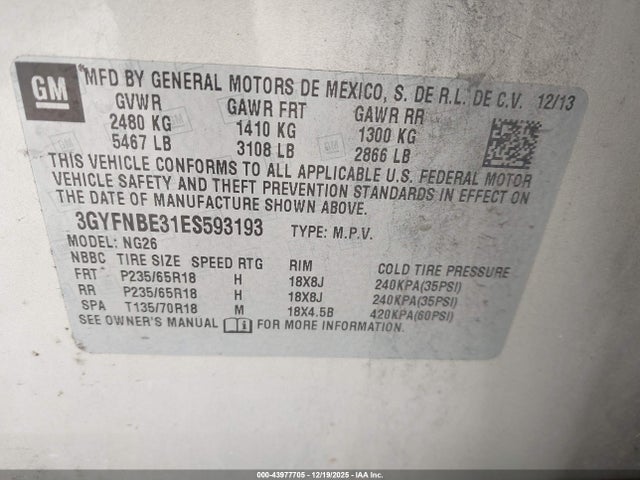 Cadillac SRX Luxury Collection
